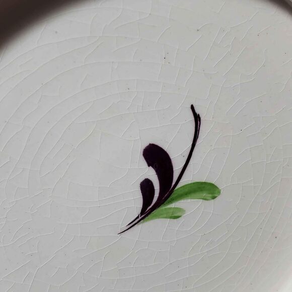 Gray's Pottery Trinket Box Pink Flowers Vintage - Picture 8 of 10